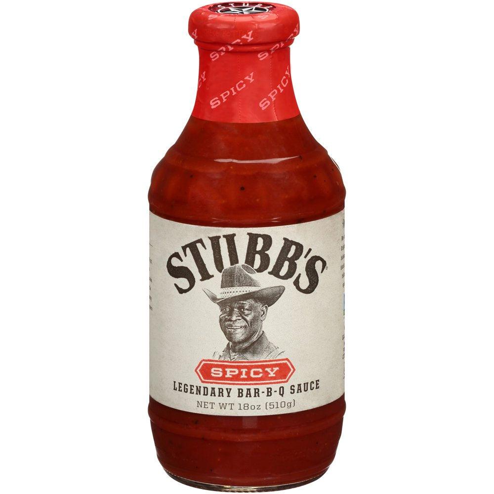 Stubb'S Spicy Barbecue Sauce, 18 Oz