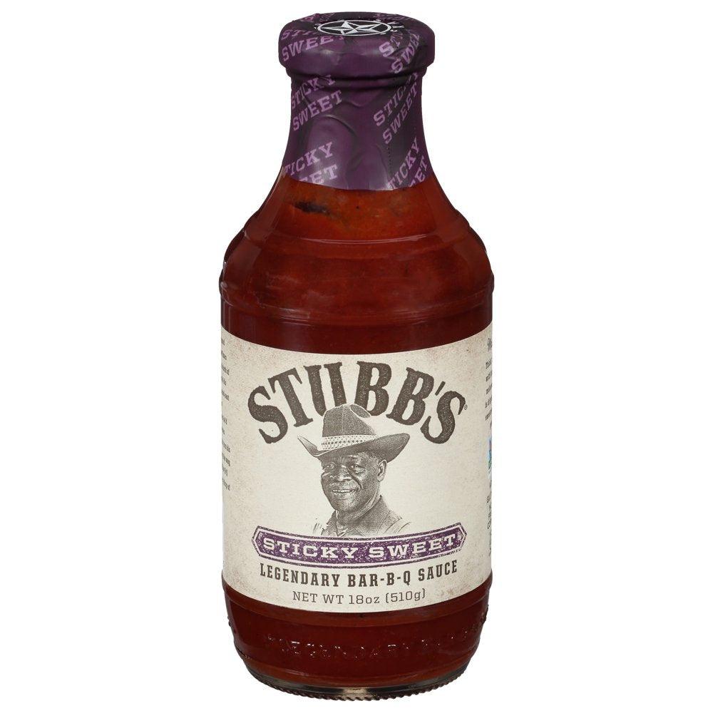 Stubb'S Sticky Sweet Barbecue Sauce, 18 Oz