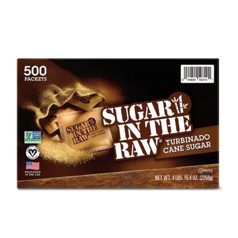 Sugar in the Raw Natural Cane Turbinado Sugar (4.5 G., 500 Pk.)