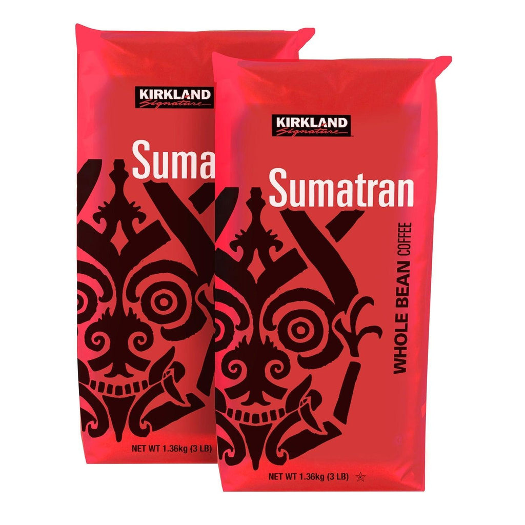 Sumatran Whole Bean Coffee 3 Lb, 2-Pack