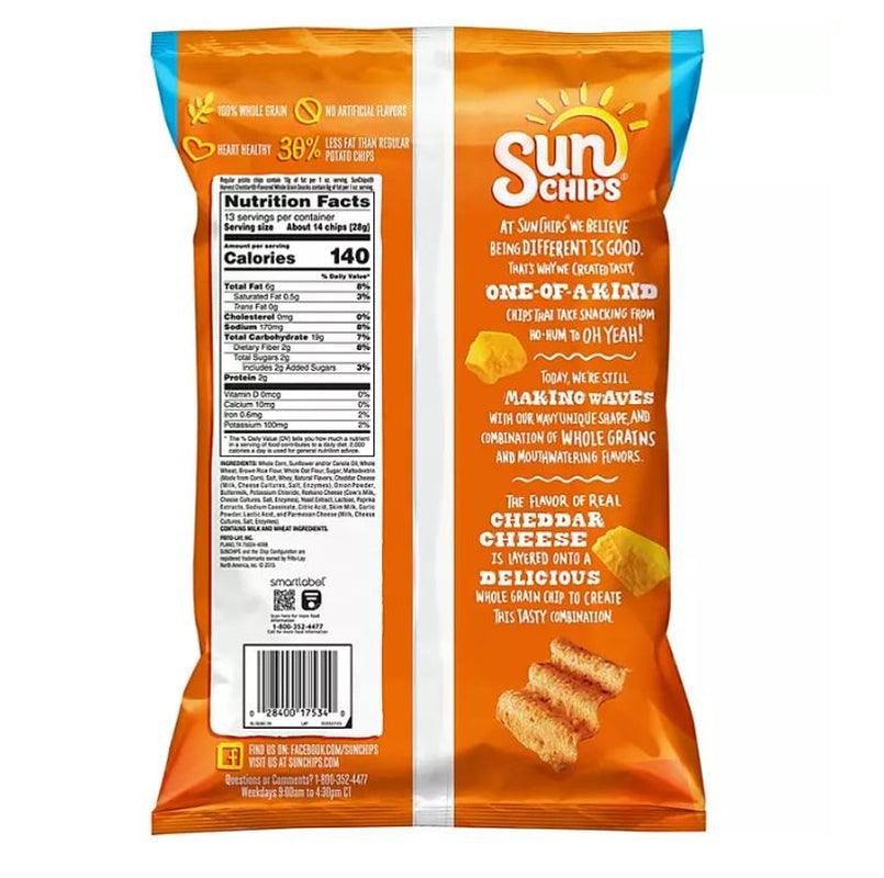 Sun Chips Harvest Cheddar Multigrain Snacks 13 Oz Pack of 2