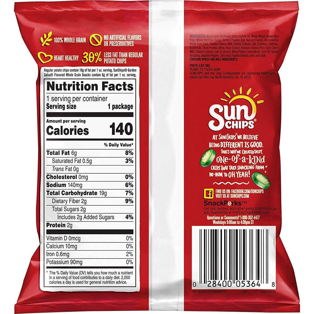 Sunchips Multigrain Chips Variety Pack, 40 Count, 1 Oz Bags