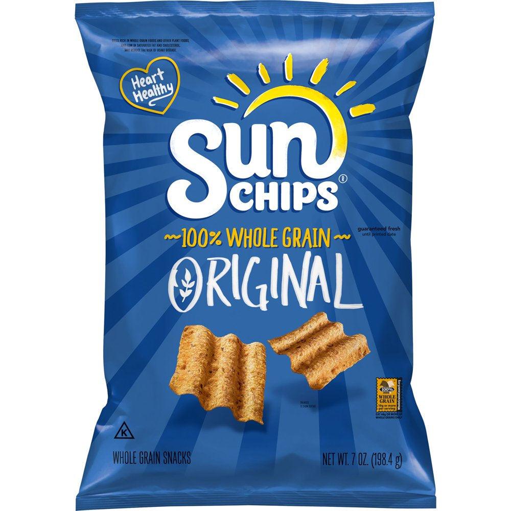 Sunchips Whole Grain Snacks, Original, 7 Oz