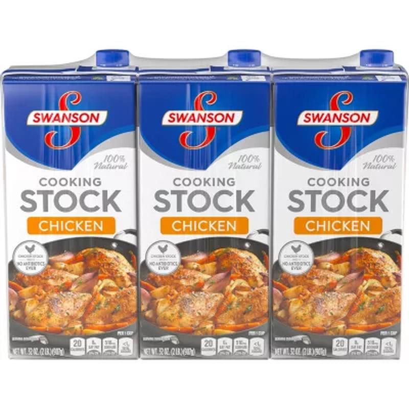 Swanson Chicken Stock (32 Oz., 3 Pk.)