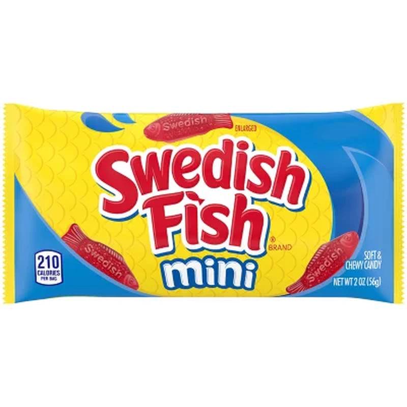 SWEDISH FISH Mini Soft and Chewy Candy (2 Oz., 24 Pk.)