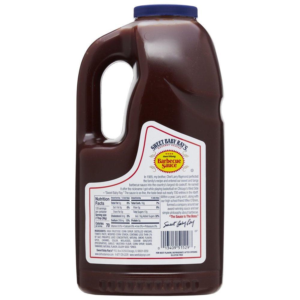 Sweet Baby Ray'S Barbecue Sauce, 1 Gallon