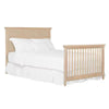 Sweetpea Baby Dover 4-In-1 Convertible Crib, Vintage White Oak