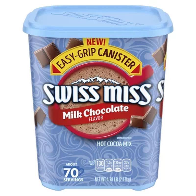 Swiss Miss Milk Chocolate Hot Cocoa Mix Canister (76.5 Oz.)