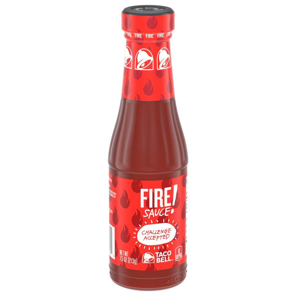 Taco Bell Fire Sauce, 7.5 Oz Bottle