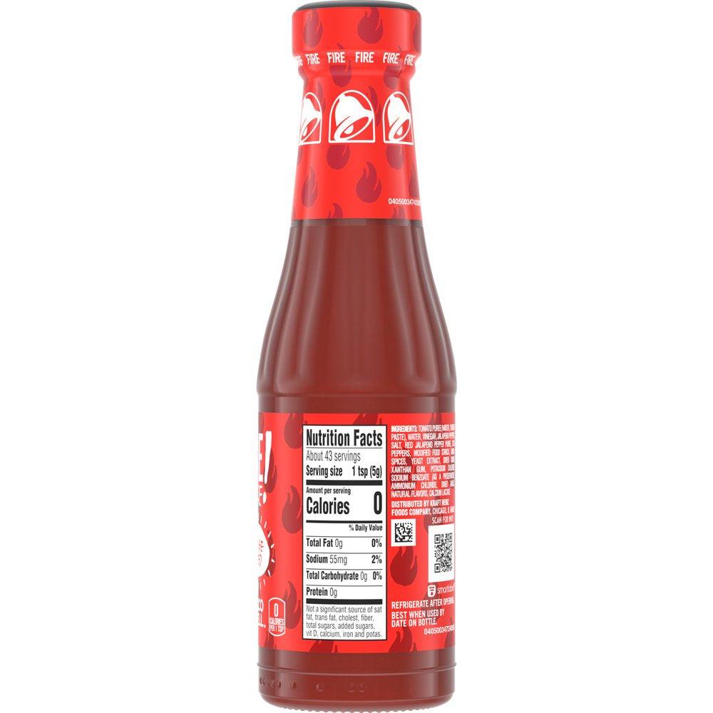 Taco Bell Fire Sauce, 7.5 Oz Bottle