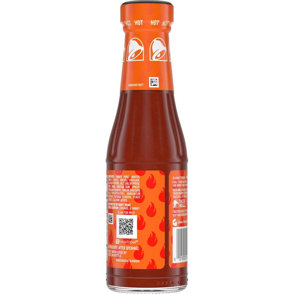 Taco Bell Hot Sauce, 7.5 Oz Bottle