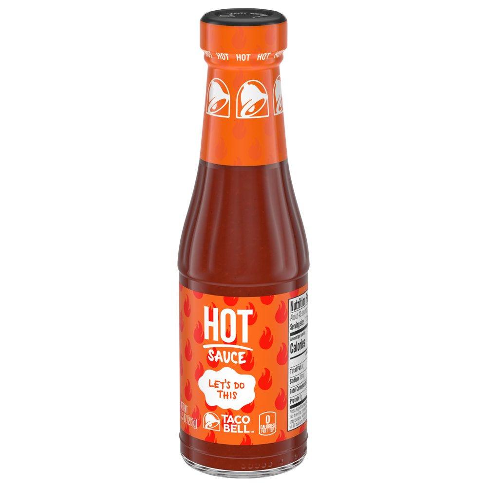 Taco Bell Hot Sauce, 7.5 Oz Bottle