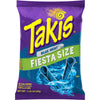 Takis Blue Heat Rolls 20 Oz Fiesta Bag, Hot Chili Pepper Flavored Spicy Tortilla Chips