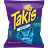 Takis Blue Heat Rolls 3.25 Oz Bag, Hot Chili Pepper Flavored Spicy Tortilla Chips