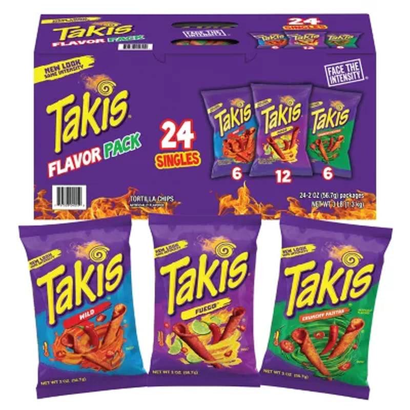 Takis Flavor Pack (2 Oz., 24 Pk.)