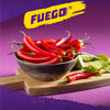 Takis Fuego Hot Nuts 3.2 Oz Pouch, Hot Chili Pepper & Lime Flavored Spicy Double-Crunch Peanuts