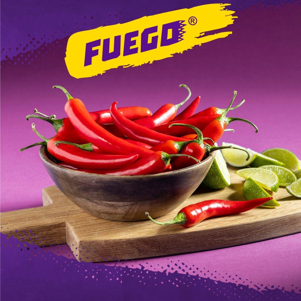 Takis Fuego Kettlez 8 Oz Bag, Hot Chili Pepper & Lime Flavored Spicy Kettle-Cooked Potato Chips