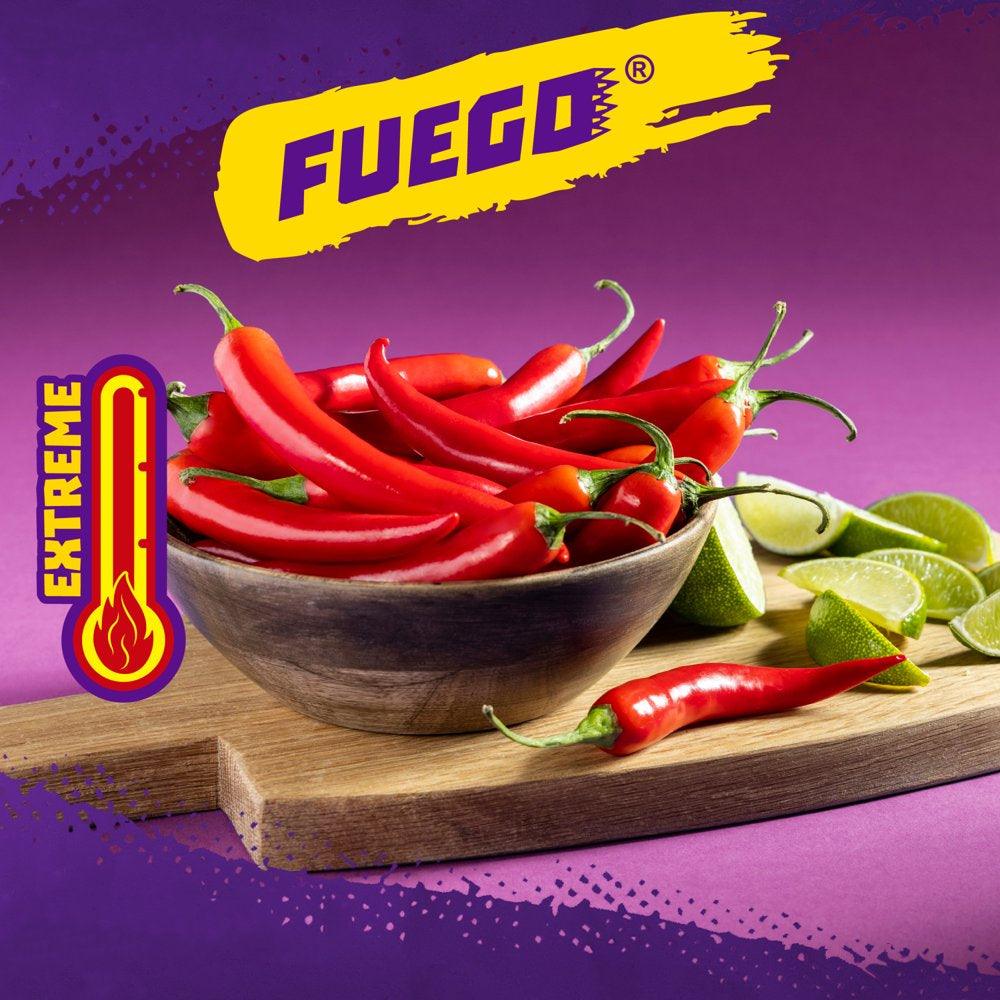 Takis Fuego Mini Rolls 25 Ct Multipack, Hot Chili Pepper & Lime Flavored Spicy Tortilla Chips