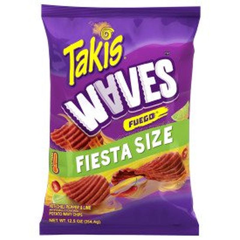 Takis Waves Fuego Wavy Potato Chips 12.5 Oz Bag