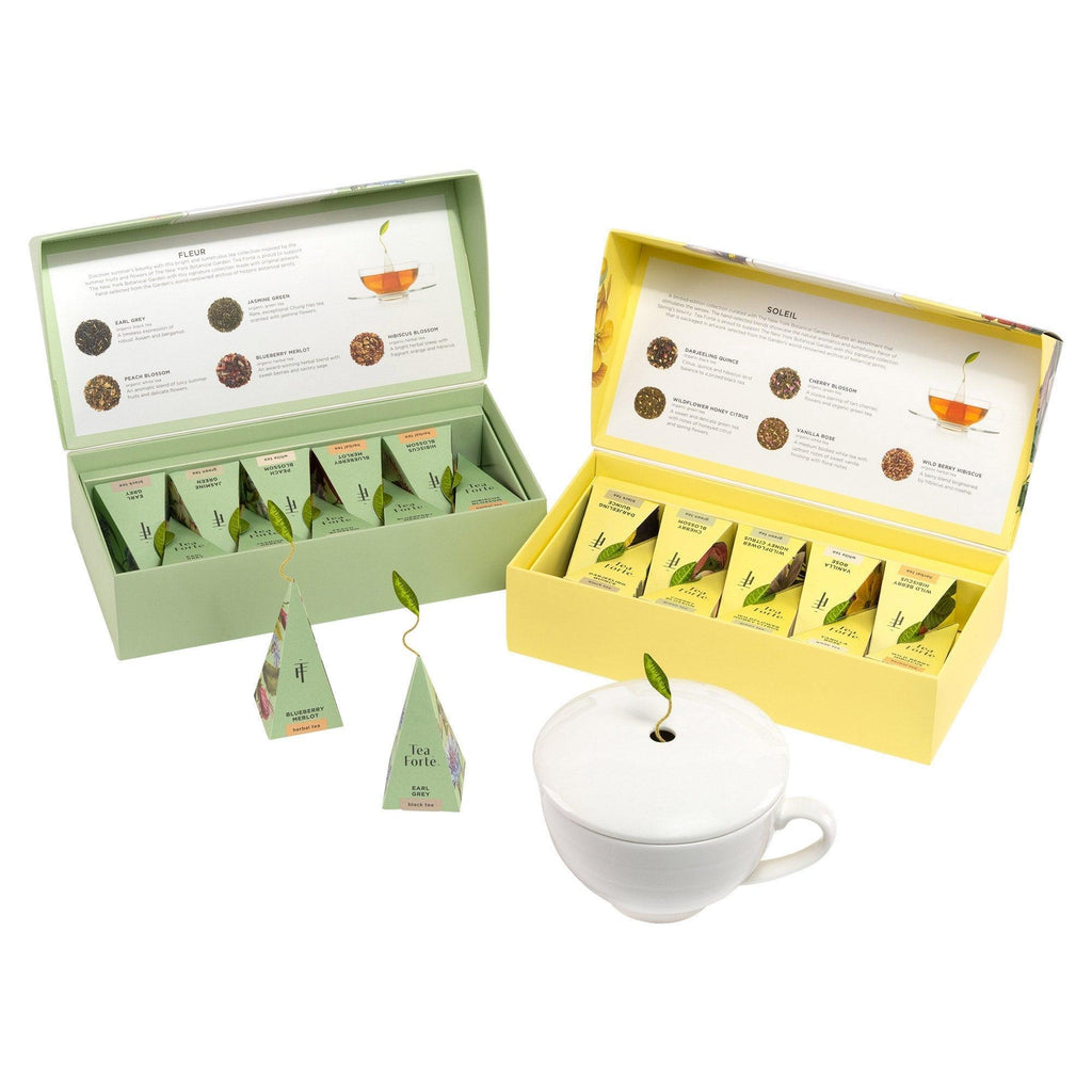 Tea Forte Spring Bundle, 20 Tea Infusers and One Cafe Cup