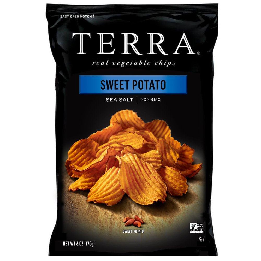 TERRA Sweet Potato Chips, Sea Salt, 6 Oz