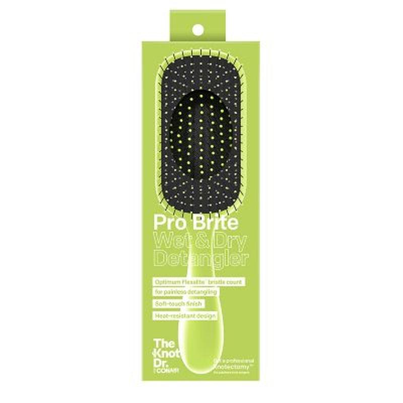 The Knot Dr. for Conair Pro Brite Detangling Hairbrush, Choose Your Color