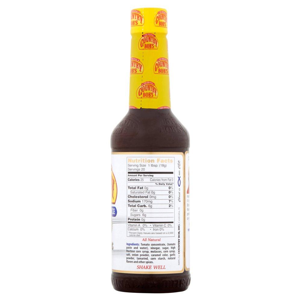 The Original Country Bob'S All Purpose Steak Sauce, 13 Oz