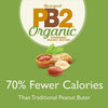 , the Original PB2, Organic Powdered Peanut Butter, 6.5 Oz Pack of 2