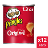 the Original Potato Crisps - Salty Snacks, School Lunch Food, Single Serve 1.3 Oz Can (Pack of 12)