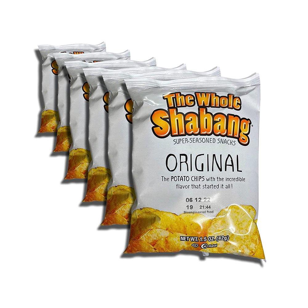 The Whole Shabang Potato Chips by Moon Lodge Bundled by  | 1.5 Oz | 24 Bag Value Pack Includes Tribeca Mints