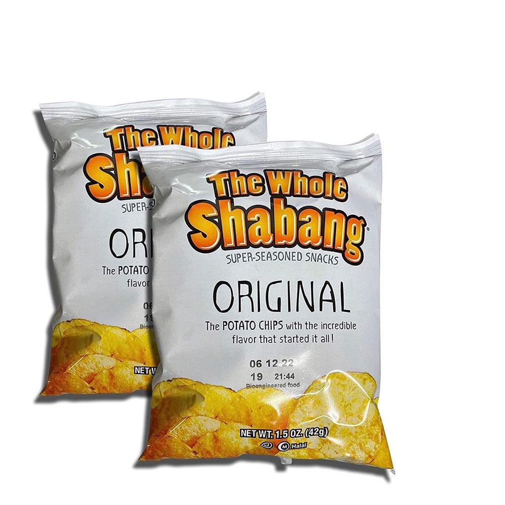 The Whole Shabang Potato Chips by Moon Lodge Bundled by  | 1.5 Oz | 24 Bag Value Pack Includes Tribeca Mints