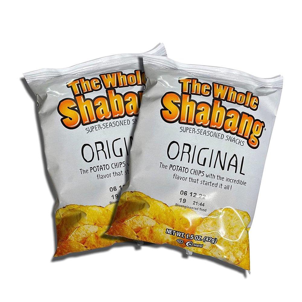 The Whole Shabang Potato Chips by Moon Lodge Bundled by  | 1.5 Oz | 24 Bag Value Pack Includes Tribeca Mints