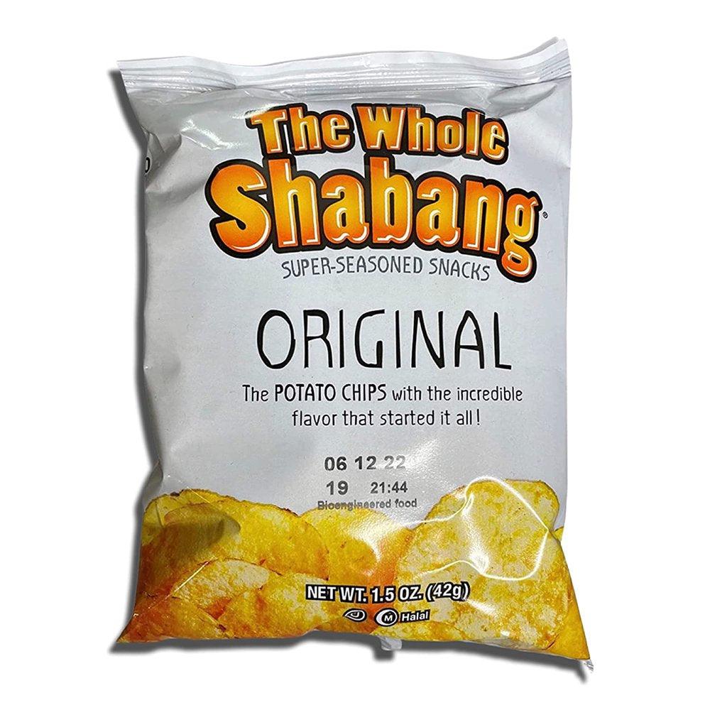 The Whole Shabang Potato Chips by Moon Lodge Bundled by  | 1.5 Oz | 24 Bag Value Pack Includes Tribeca Mints