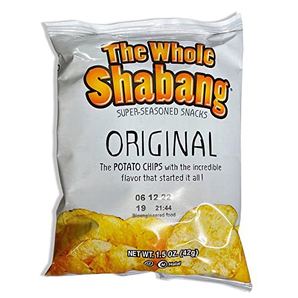 The Whole Shabang Potato Chips by Moon Lodge Bundled by  | 1.5 Oz | Original | Pack of 12 Includes Tribeca Mints