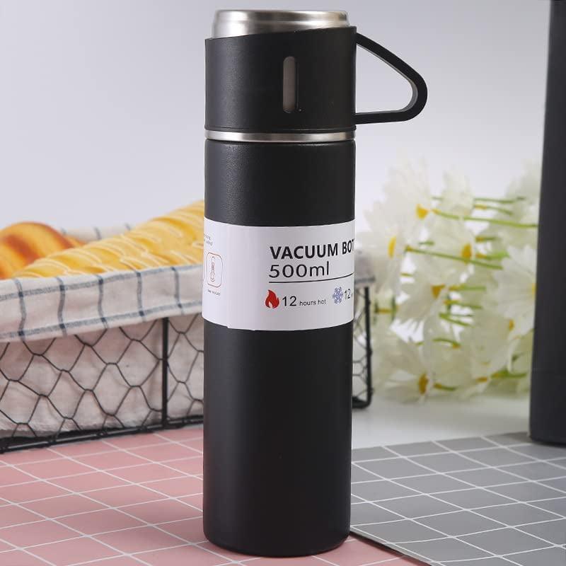  Thermos Set Stainless Steel Vacuum Flask 0.5L 2022New Model  with 3 Cups