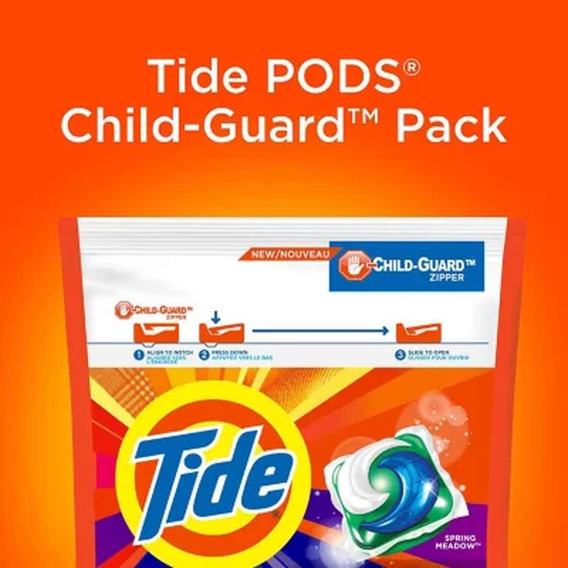 Tide PODS Liquid Laundry Detergent Pacs, Spring Meadow (168 Ct.)