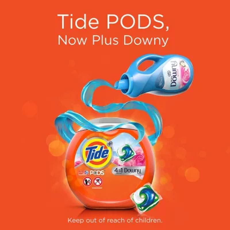 Tide PODS with a Touch of Downy, Liquid Laundry Detergent Pacs, April Fresh (104 Ct)