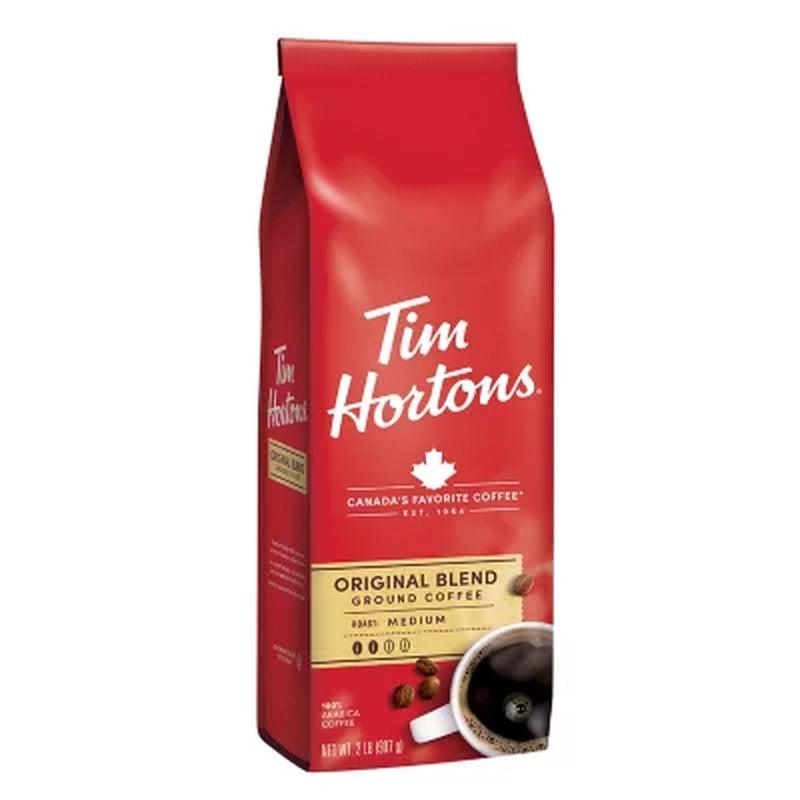 Tim Hortons Original Blend Ground Coffee, Medium Roast (32 Oz.)