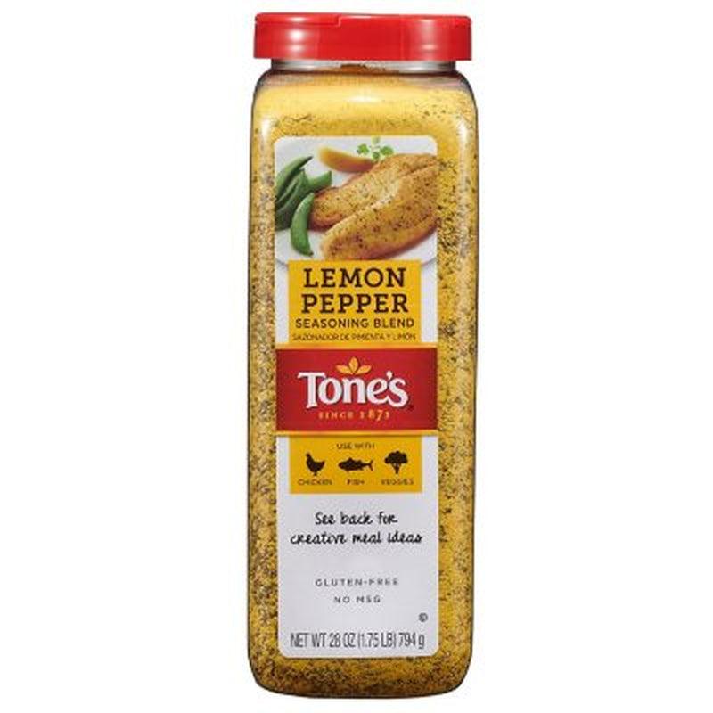 Tone'S® Lemon Pepper Blend - 28 Oz. Shaker