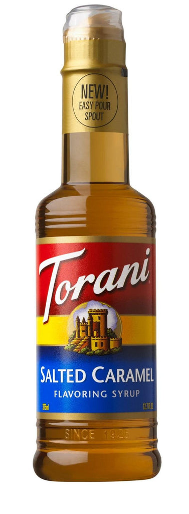 Torani Original Salted Caramel Syrup, Authentic Coffeehouse Syrup, 12.7 Oz