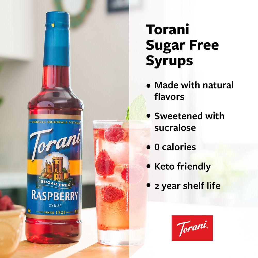 Torani Sugar Free Classic Caramel Flavoring Syrup, Coffee Flavoring, Drink Mix, 25.4 Oz