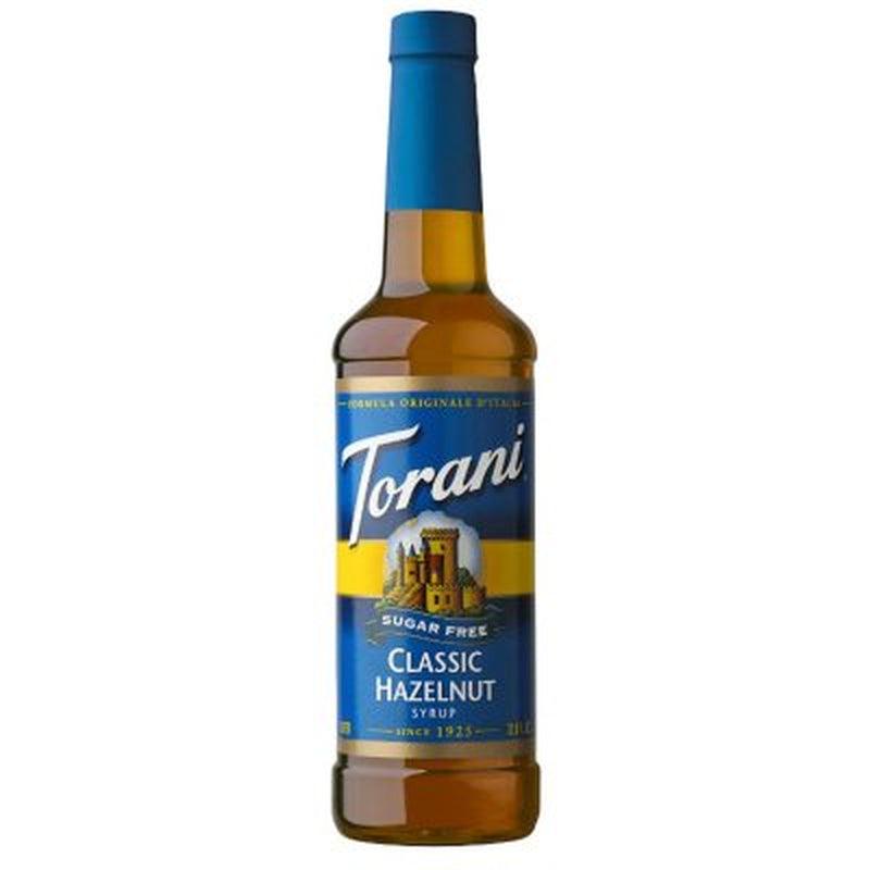 Torani Sugar-Free Classic Hazelnut Syrup (750 Ml)