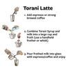 Torani Vanilla Flavoring Syrup, Coffee Flavoring, Drink Mix, 12.7 Fl Oz