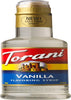 Torani Vanilla Flavoring Syrup, Coffee Flavoring, Drink Mix, 12.7 Fl Oz