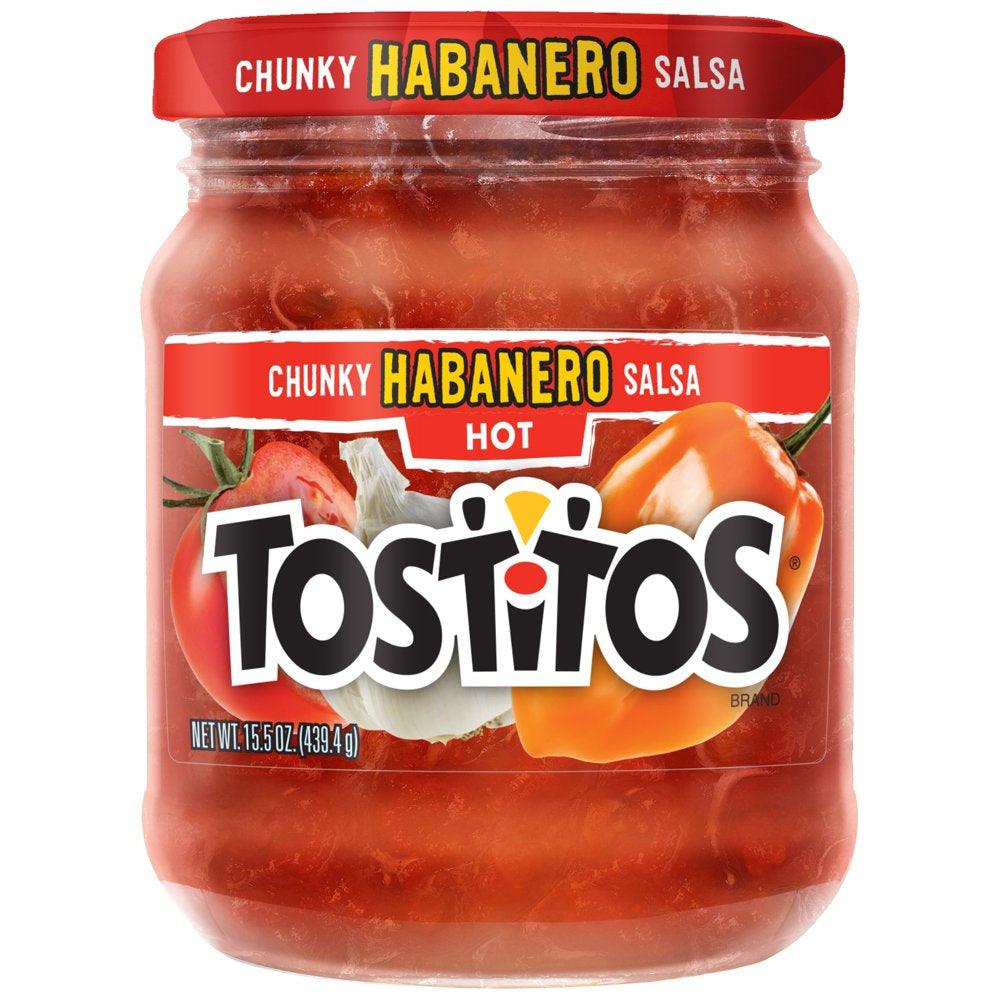 Tostitos Chunky Habanero Salsa, 15.5 Oz Jar