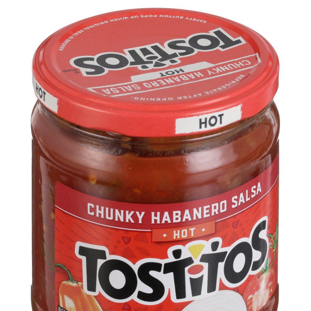 Tostitos Chunky Habanero Salsa, 15.5 Oz Jar