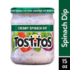 Tostitos Creamy Spinach Dip, Delicious, 15 Oz