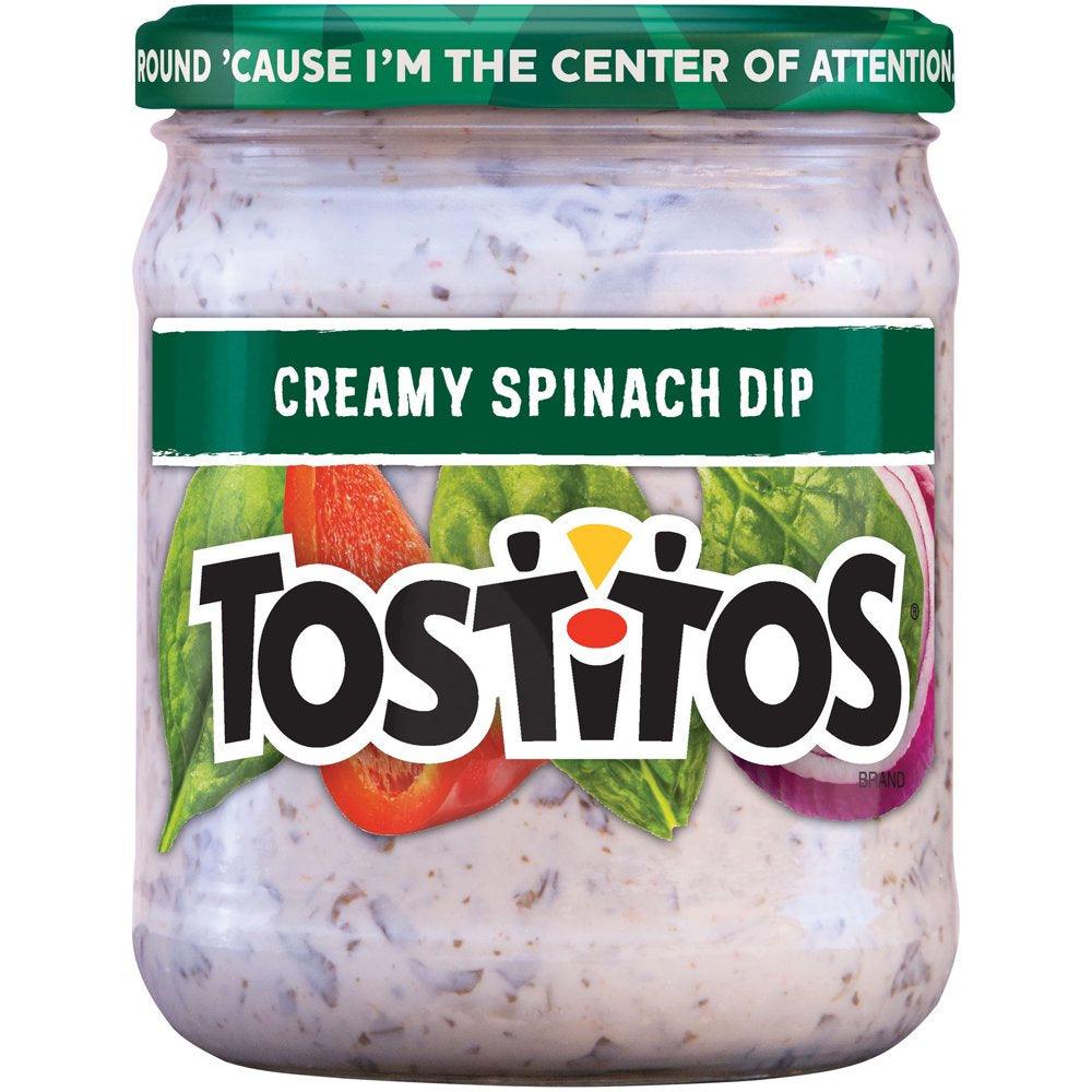 Tostitos Creamy Spinach Dip, Delicious, 15 Oz