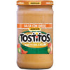 Tostitos Medium Salsa Con Queso, 23 Oz Jar