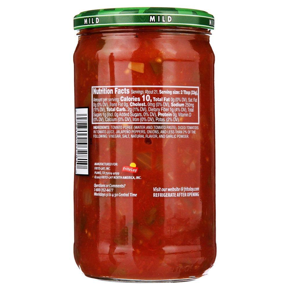 Tostitos Mild Chunky Salsa, 24 Oz Jar